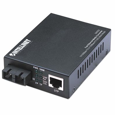 Intellinet 506502 Intellinet Medienkonverter Fast Ethernet Multimode 2km sw