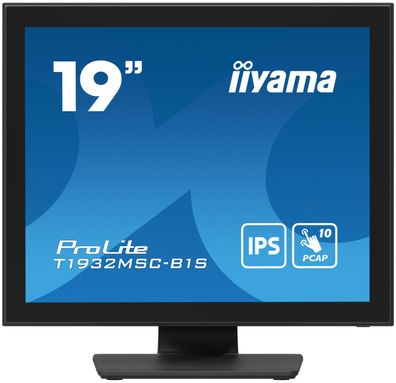 IIYAMA 48.0cm (19") T1932MSC-B1S 5:4 M-Touch HDMI+DP+VGA retail