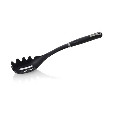 robuster hitzebeständiger Pastaheber schwarz Länge 34,5 cm Aufhängeöse neu