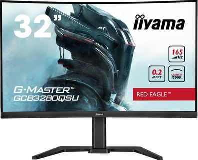 IIYAMA 81,28cm 32Zoll ETE VA-panel Curved Gaming 1500R G-Master Red Eagle FreeS... ->