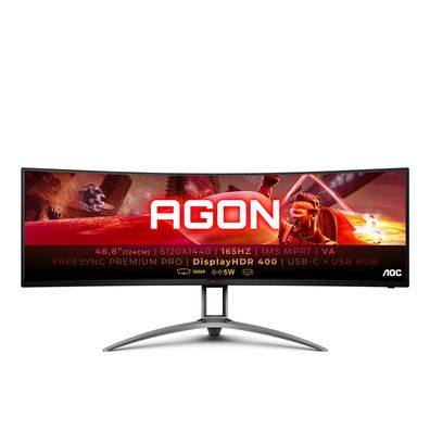 AOC LED Curved-Display Gaming AG493UCX - 124.5 cm (49") - 5120 x 1440 DQHD