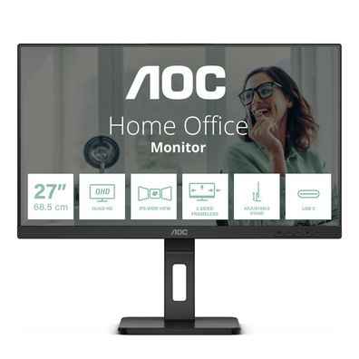 AOC 68,6cm (27") Q27P3CV 16:09 HDMI+DP+USB-C IPS black retail