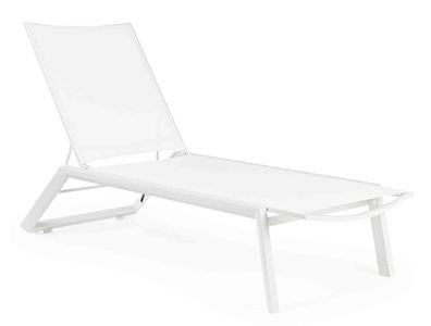 Gartenliege Cruise, Weiss GK50 67x194x95 cm