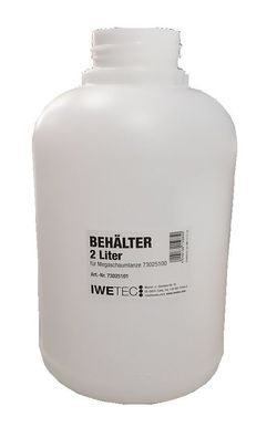 Iwetec Behälter 2 Liter für Schaumlanze