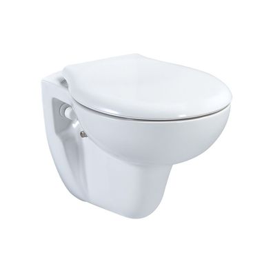 Taharet Bidet Wand H?nge WC Wei? Abgang Wand mit Softclose Absenkautomatik Decke