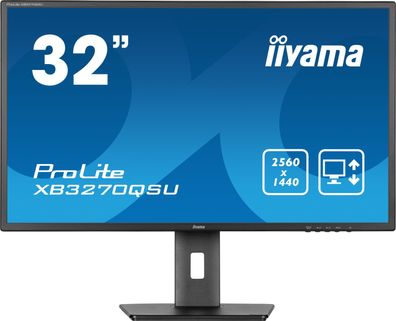 IIYAMA 80.0cm (31,5") XB3270QSU-B1 16:9 2xHDMI+DP+3xUSB IPS retail