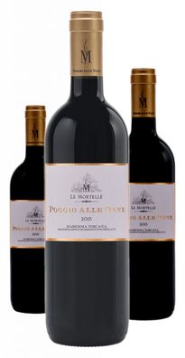 3 x Le Mortelle Poggio alle Nane DOC Maremma Toscana – 2020