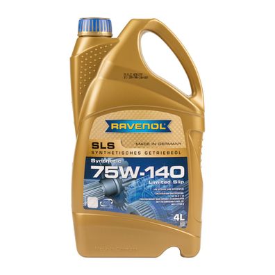 Ravenol SLS 75W-140 Getriebeöl Schaltgetriebe API GL-5 MIL-L-2105D 4L 4 Liter9