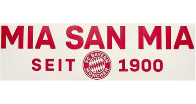 FC Bayern München Heckscheibenaufkleber Mia san mia 31925