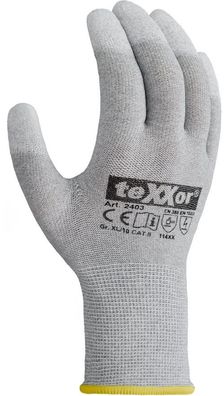 teXXor Strickhandschuhe ESD 1 (12 Stück) 2403