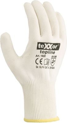 teXXor Topline Feinstrick-Handschuhe Baumwolle/Nylon (12 Stück) 1920