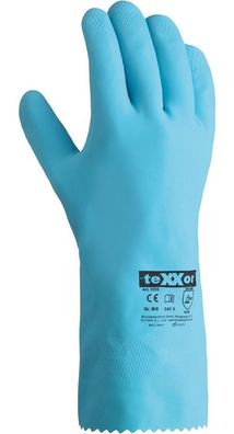 teXXor Haushaltshandschuhe Naturlatex (10 Stück) 2225