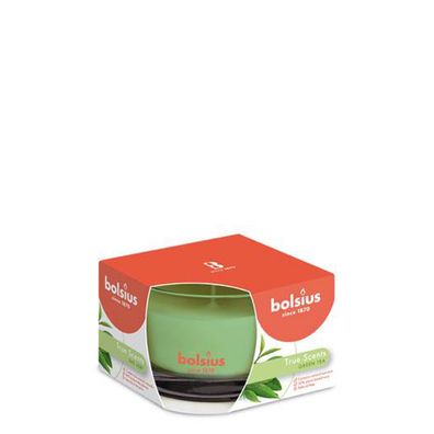 Bolsius Duftglas medium Green Tea