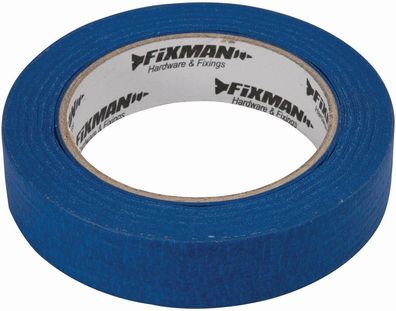 Fixman Absperr- und Klebebänder UV-beständiges Malerkrepp-Klebeband 25 mm x 50 m