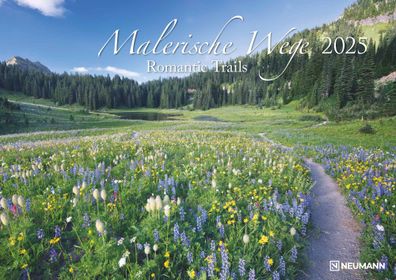 Kalender 2025 -Malerische Wege 2025- 42 x 29,7cm