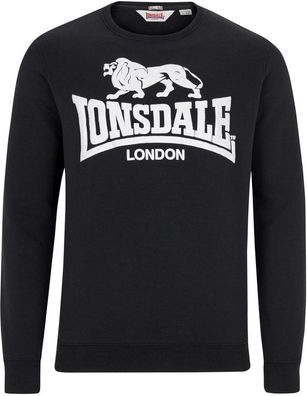 Lonsdale Sweatshirt Go Sport Rundhals Sweatshirt schmale Passform