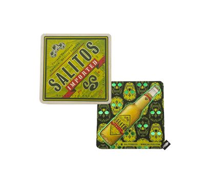 Salitos Bierdeckel Totenköpfe 1 Packung - ca. 90 Stück