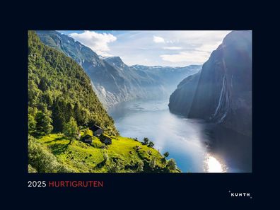 Kalender 2025 -Hurtigruten 2025- 60 x 45cm