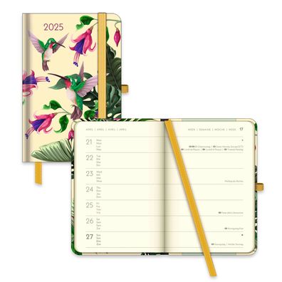 Kalender 2025 -GreenLine Diary Jungle 2025- 10 x 15cm