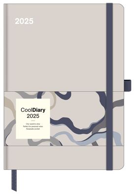 Kalender 2025 -Cool Diary Lavender 2025- 16 x 22cm