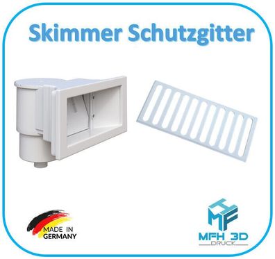 Poolskimmer Gitter Skimmerschutz Skimmer mit 286x118mm