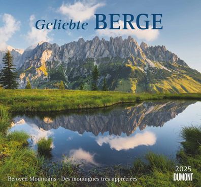 Kalender 2025 -geliebte Berge 2025- 38 x 35,5cm