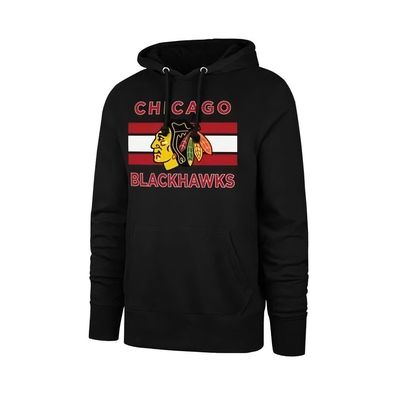 47 Brand Sweatshirt NHL Chicagohawks Burnside Pullover Hood 192327