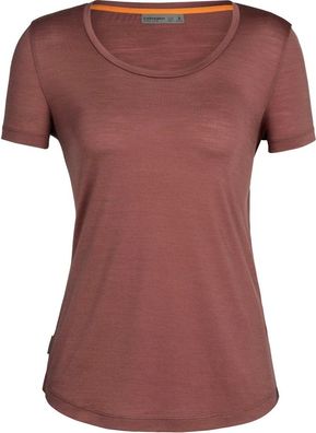 Icebreaker Damen T-Shirt Damen T-Shirt Sphere II SS Scoop Tee Grape 167338