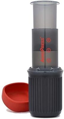 Hario AeroPress Go, 10R11, plastik, 8 ounces, Grau