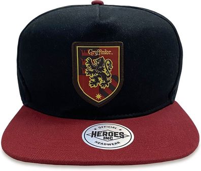 Harry Potter - Badge Gryffindor (Snapback Cap) Cap Black/Red