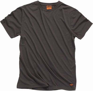 Scruffs T-Shirt T-Shirt „Worker“ -Grau