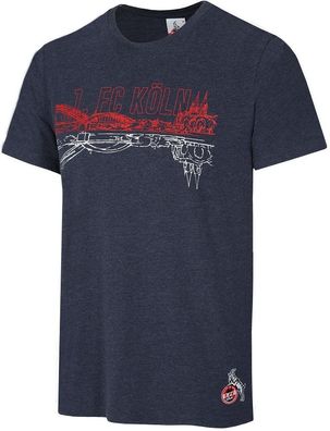 1. FC Köln T-Shirt Hohenzollernbrücke 2010900