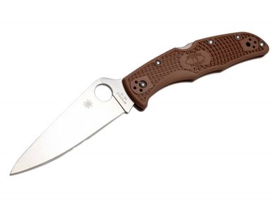 Spyderco Endura Flat Ground Braun