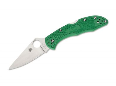 Spyderco Delica 4 Lightweight Flat Ground Green