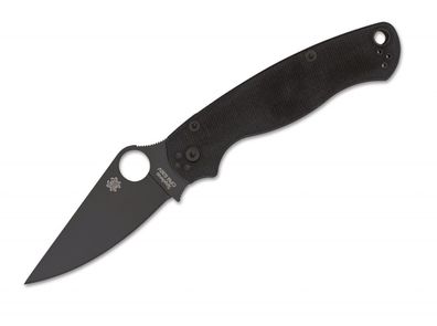 Spyderco Para-Military 2 Black G10 Plain