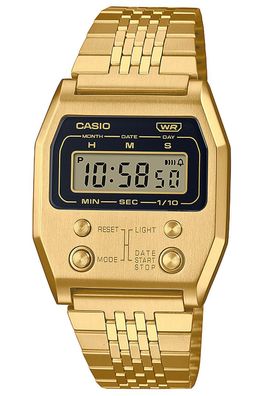 Casio Vintage Digitaluhr Goldplattiert A1100G-5EF