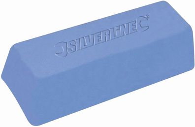 Silverline Schleifzubehör Polierpaste, 500 g Fein-Blau