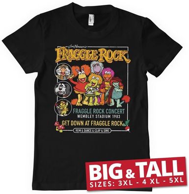 Fraggle Rock Concert Big &amp; Tall T-Shirt