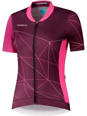 Shimano Damen Radsport Zubehör Damen-Radtrikot Sagami Jersey Purple 96482