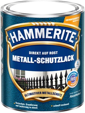 250ml Hammerite Struktur-Effekt silbergrau