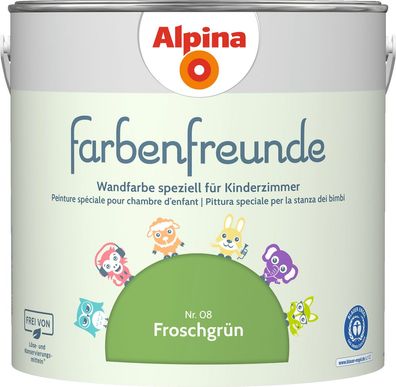 2,5l ALPINA Farbenfreunde Nr.08 Froschgrün