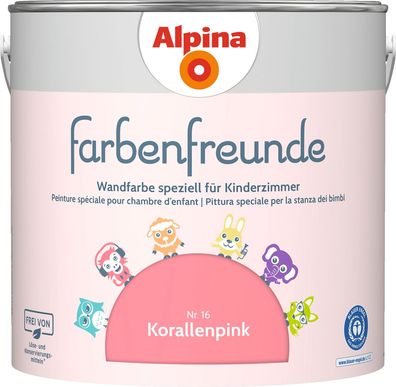 2,5l ALPINA Farbenfreunde Nr.16 Korallenpink