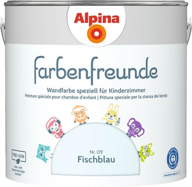 2,5l ALPINA Farbenfreunde Nr.09 Fischblau