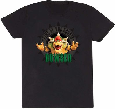 Super Mario Bros - Bowser Circle T-Shirt