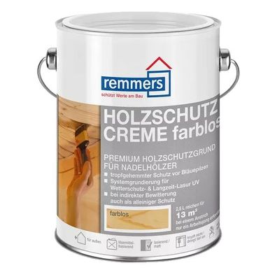 750ml Remmers Holzschutz Creme Farblos