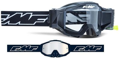 FMF Kinder Schutzbrille Goggles Powerbomb Youth Film System (Clear) 23108