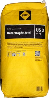 25kg Sakret Unterstopfmörtel US2 Quellmörtel