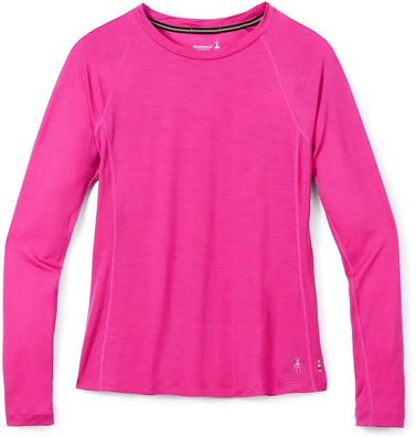 Smartwool Damen T-Shirt Merino Sport 120 Long Sleeve Festive Fushia 174405