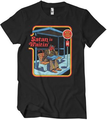 Steven Rhodes Satan Is Waiting T-Shirt