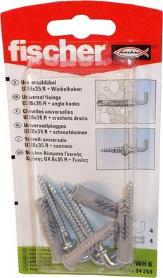 Fischer Universaldübel UX 6x35 WH K